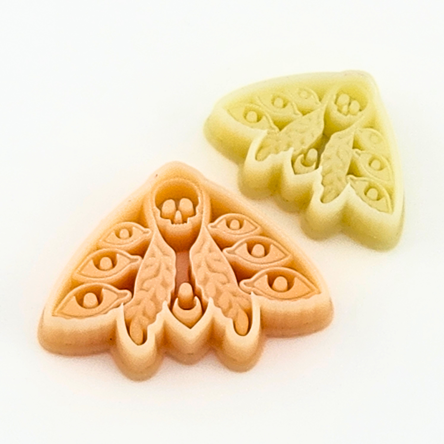 Death's Vigil Moth Polymer Clay Cutter