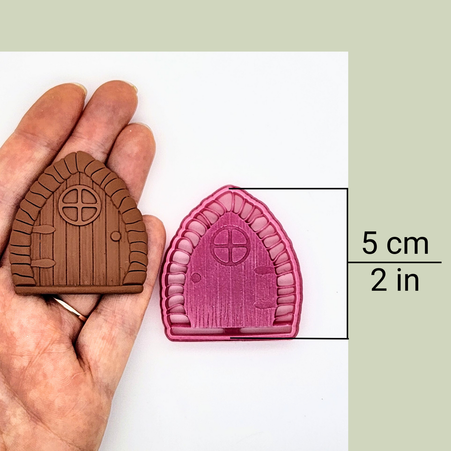 Fairy Door Polymer Clay Cutter