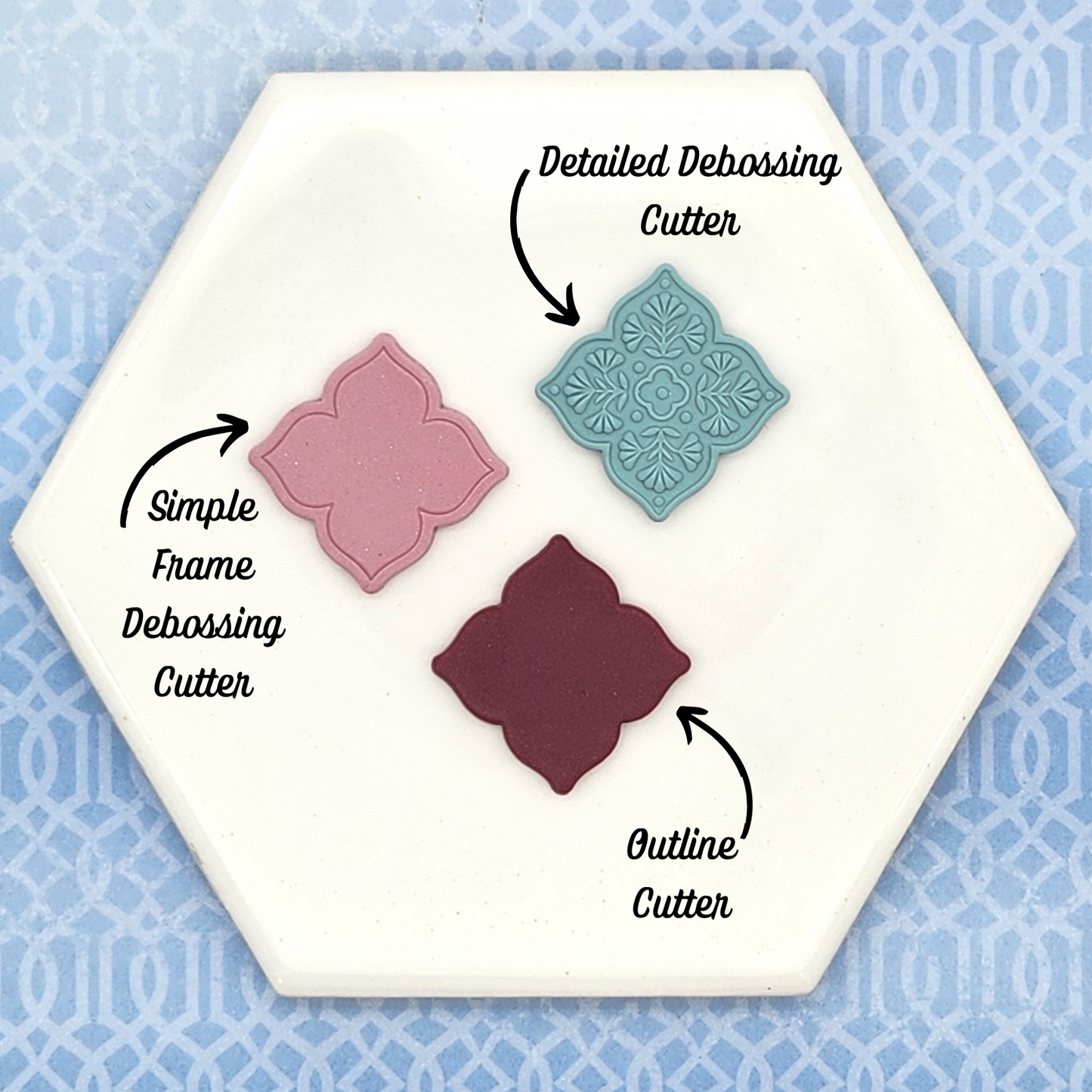 Aziza Moroccan Polymer Clay Cutter