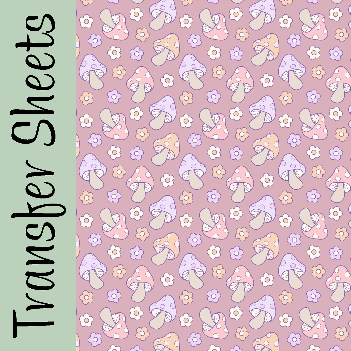 Funky Fungi Transfer Sheets