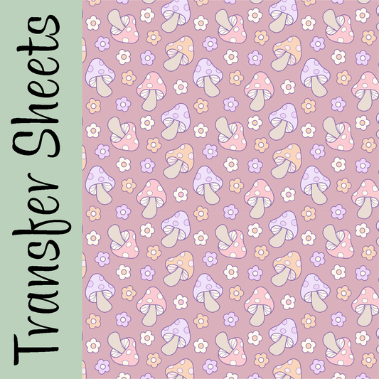 Funky Fungi Transfer Sheets