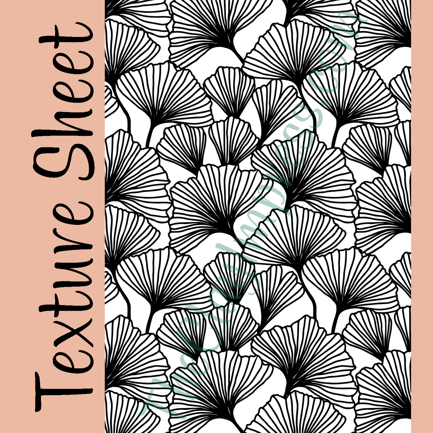 Ginkgo Leaves Texture Sheet