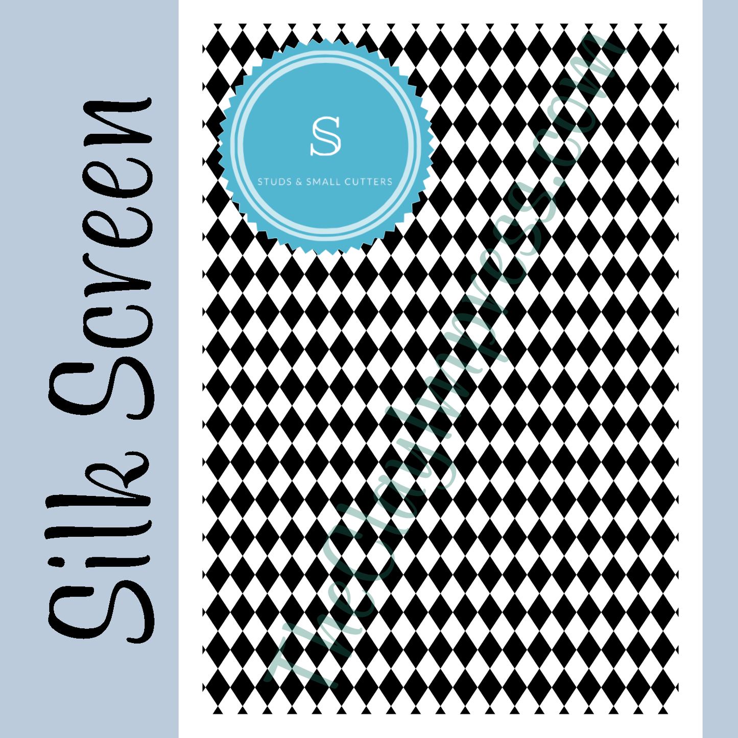 Harlequin Diamonds Silk Screen