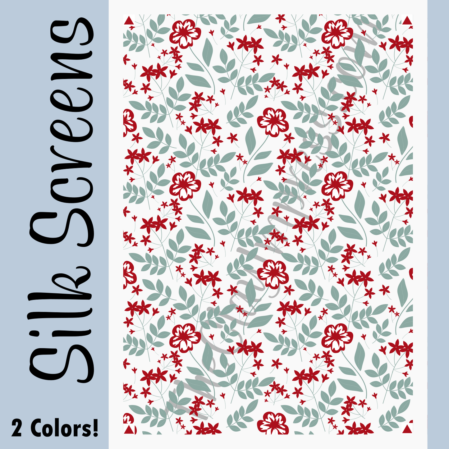 Hibiscus & Jasmine Silk Screens