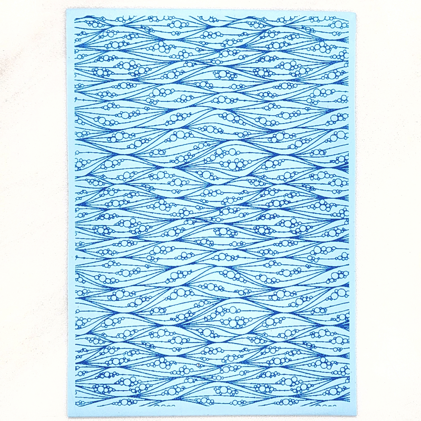 Ocean Bubbles Silk Screen