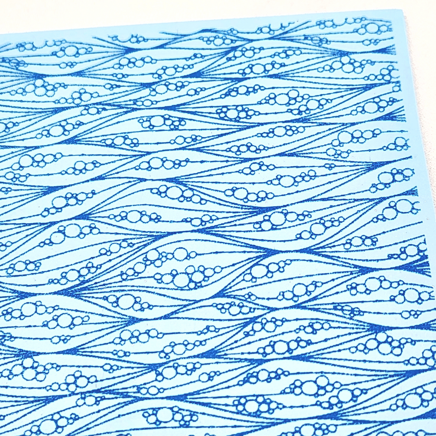 Ocean Bubbles Silk Screen