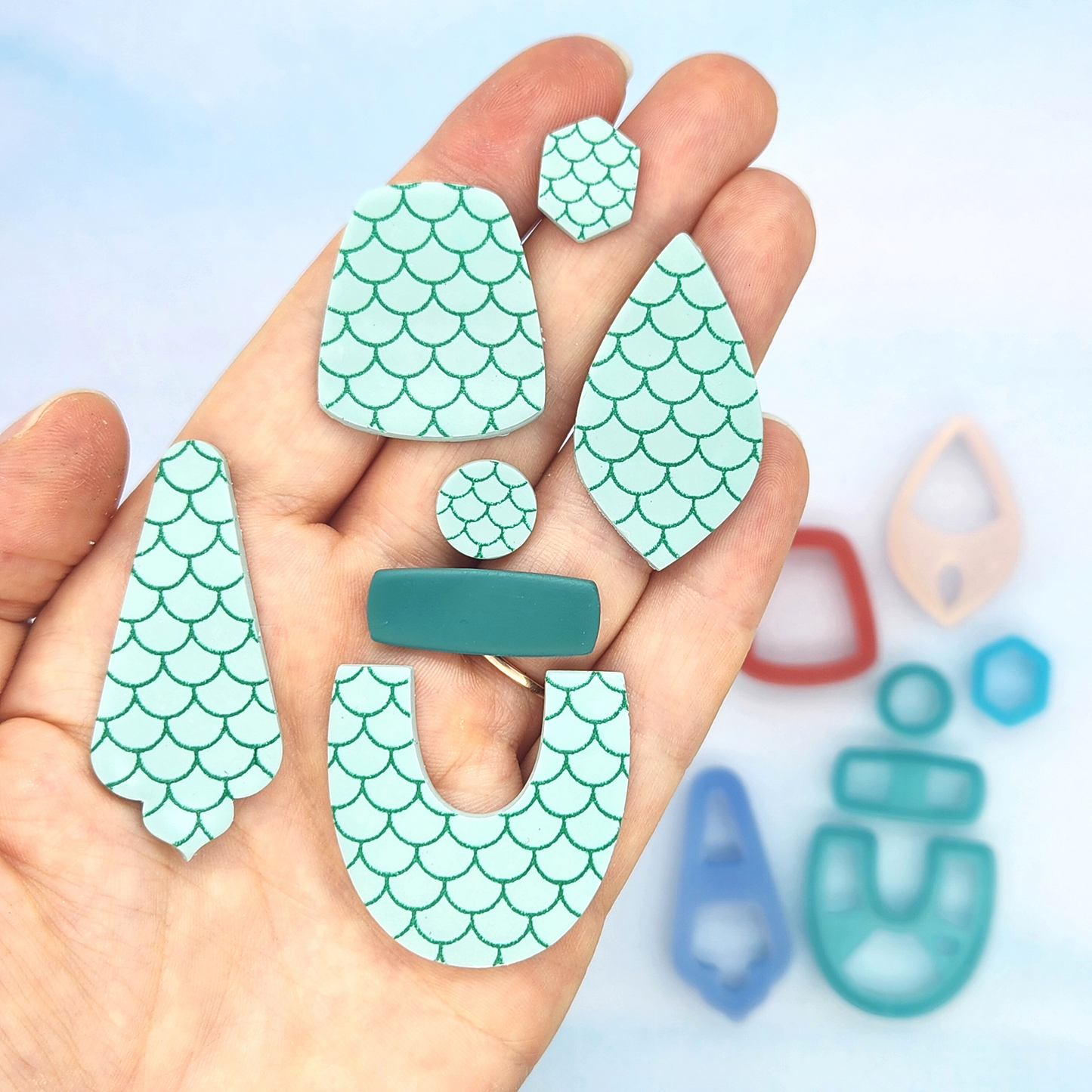 Mermaid Scales Silk Screen