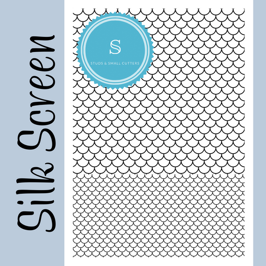 Mermaid Scales Silk Screen