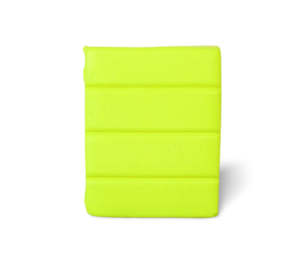 Sculpey Premo Fluorescent Yellow Polymer Clay