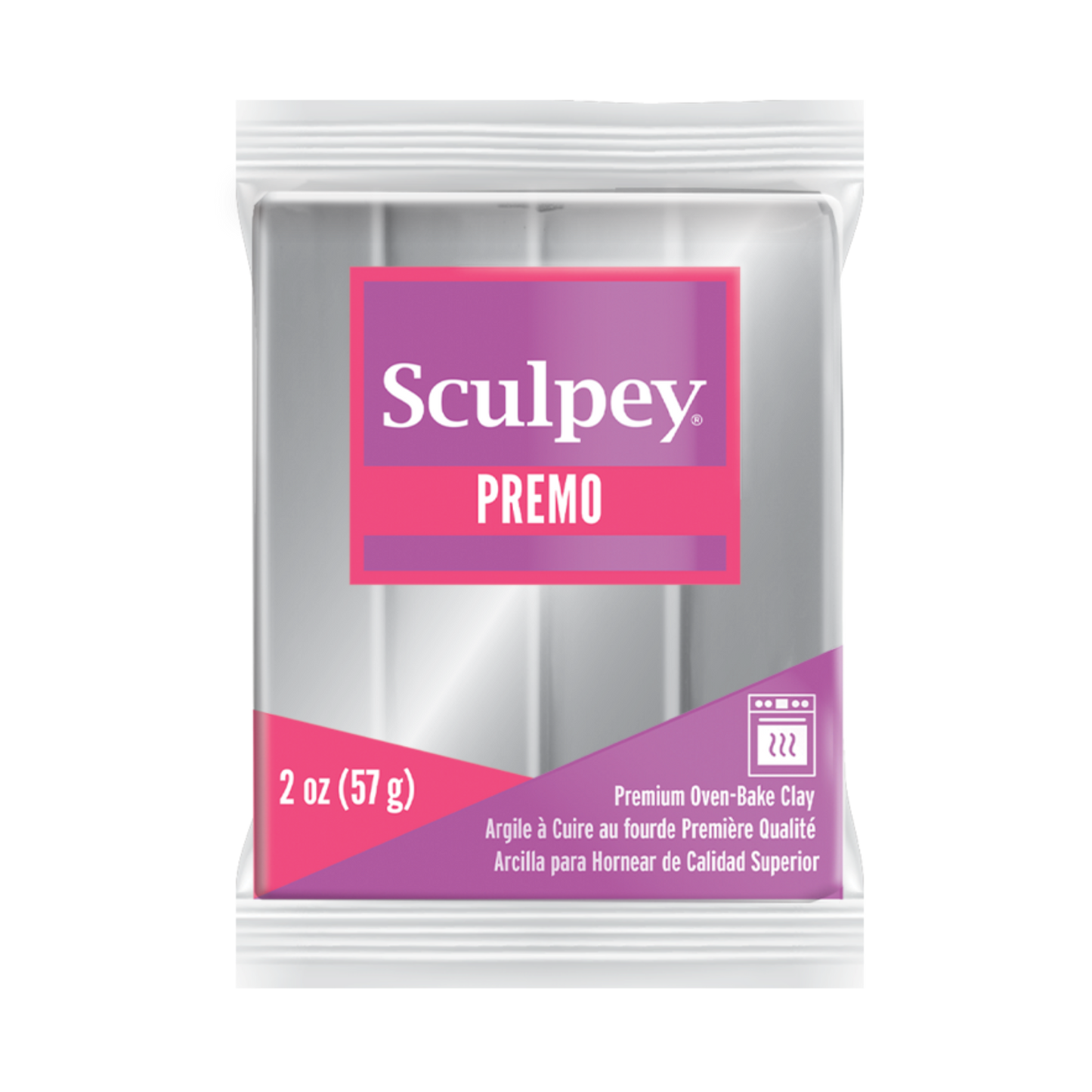 Sculpey Premo Silver Polymer Clay
