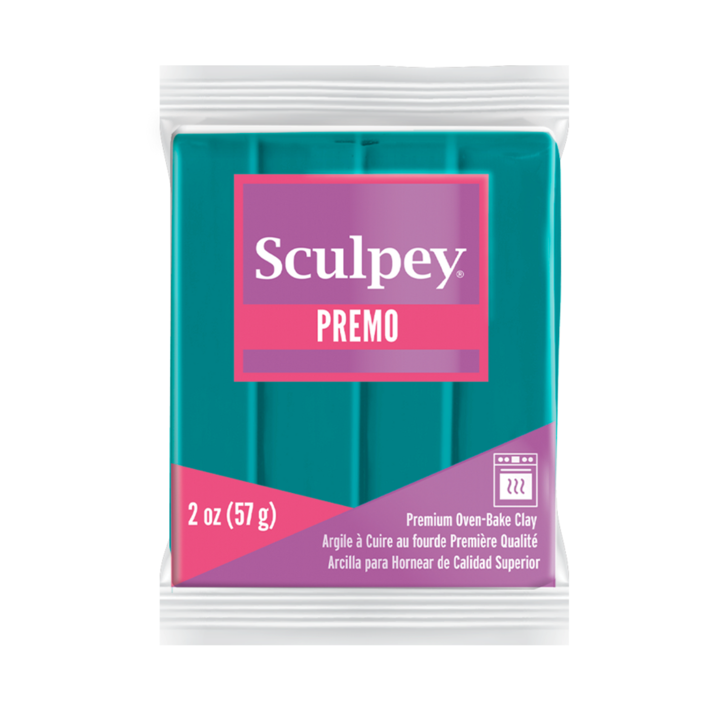 Sculpey Premo Teal Polymer Clay
