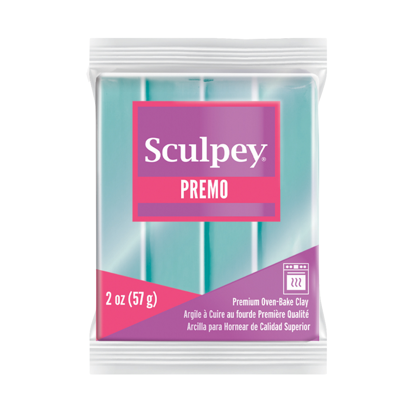 Sculpey Premo Aqua Metallic Polymer Clay