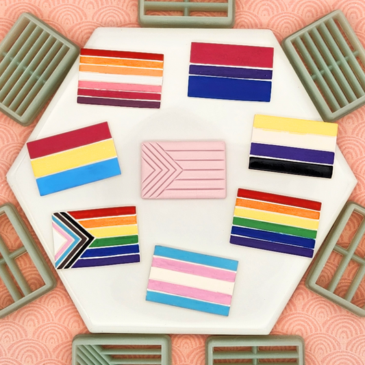 Pride Flag Polymer Clay Cutters