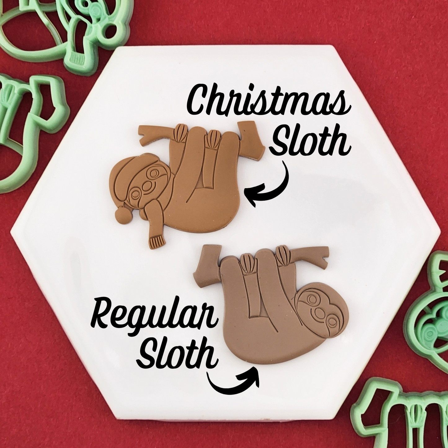 Sloth Polymer Clay Cutter Sets