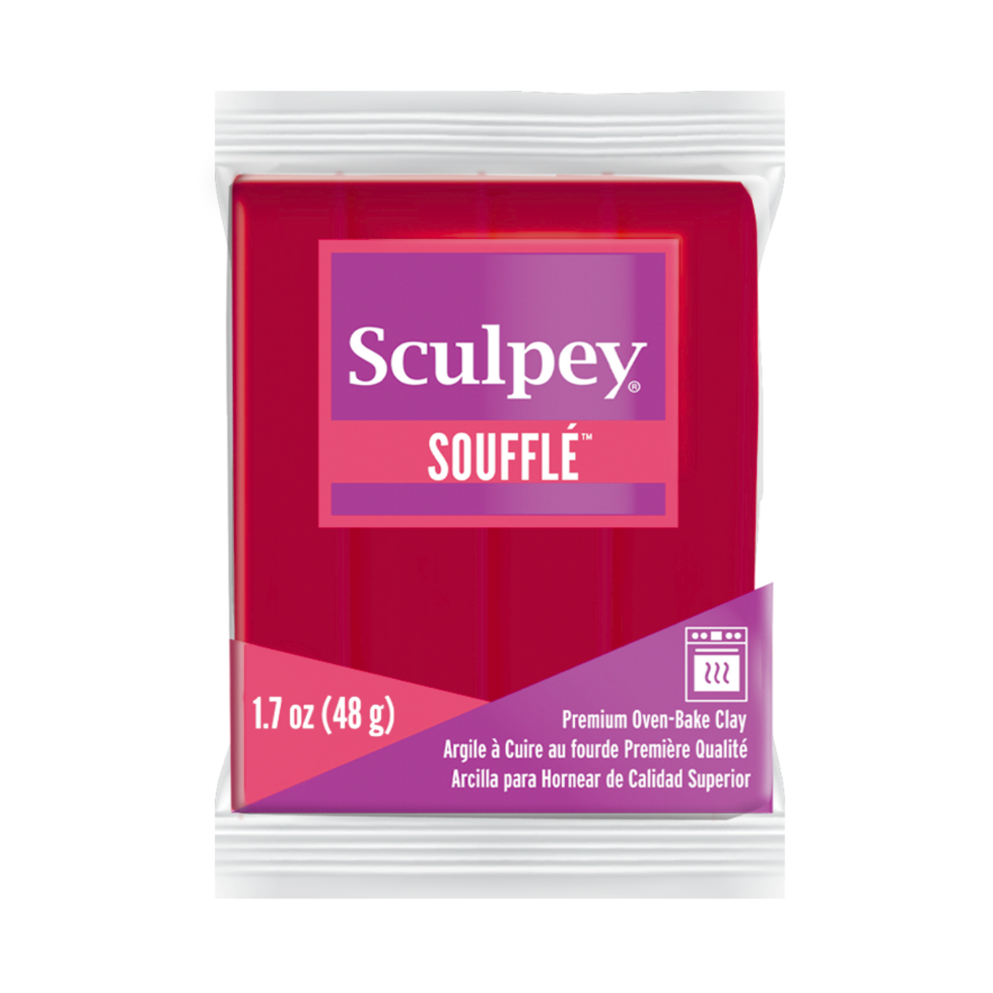 Sculpey Soufflé Cabernet Polymer Clay