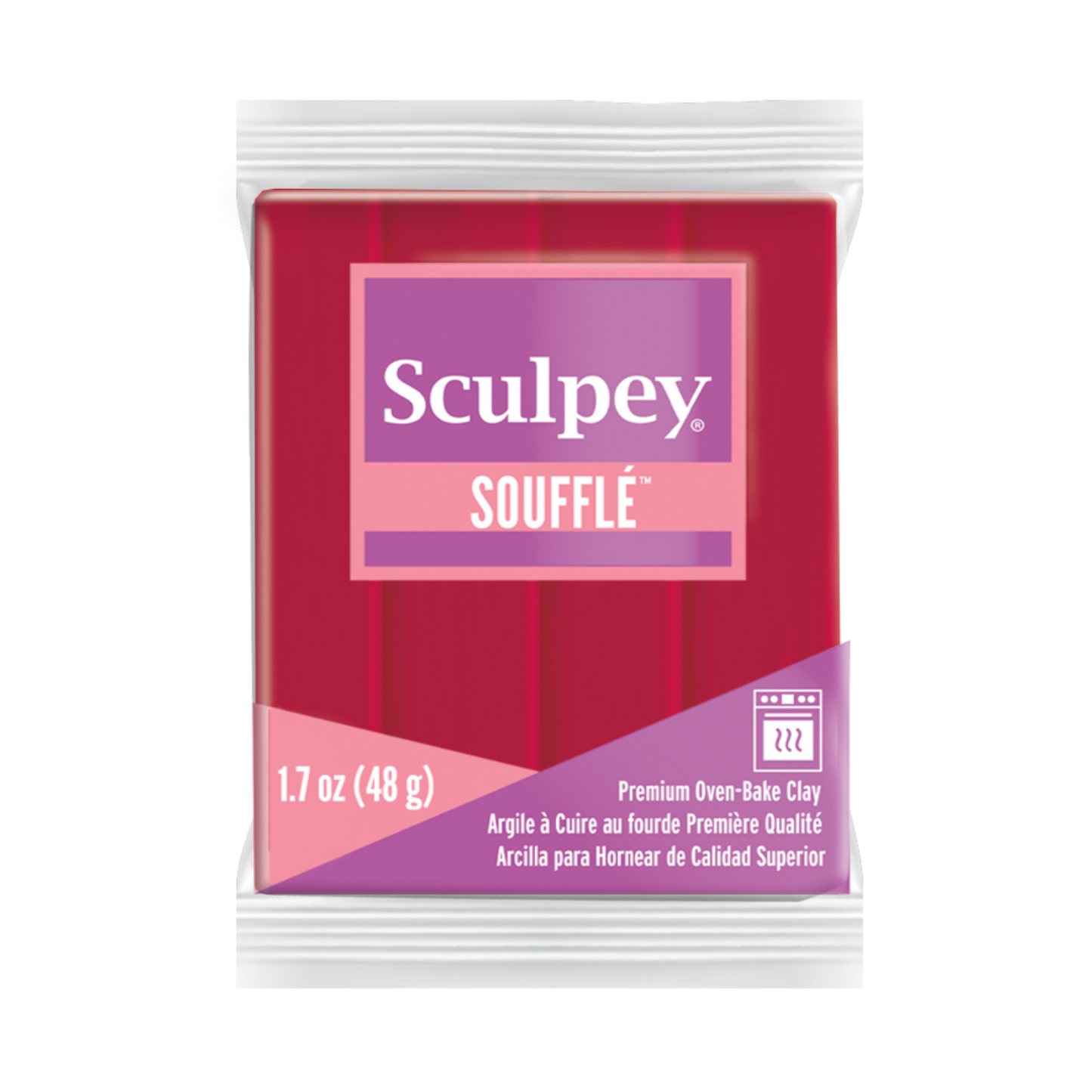 Sculpey Soufflé Cherry Pie Polymer Clay