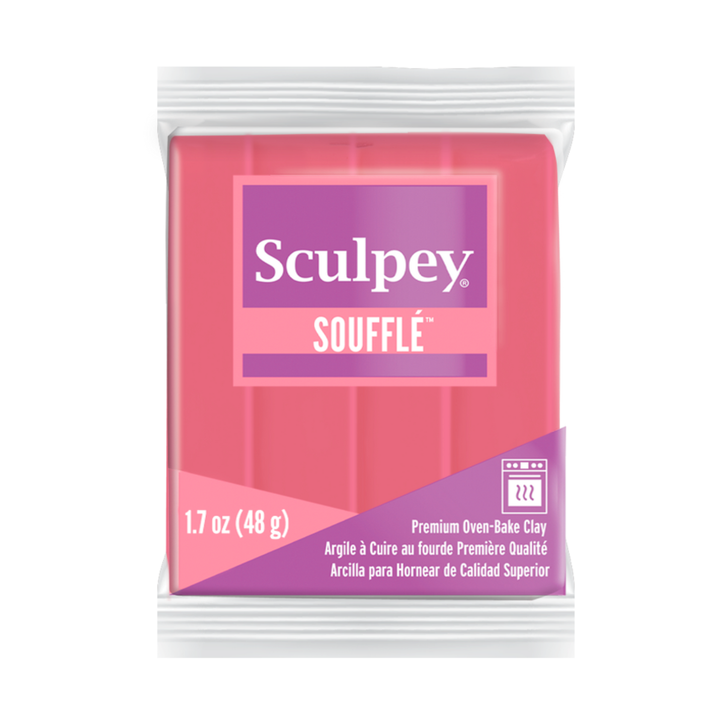 Sculpey Soufflé Guava Polymer Clay