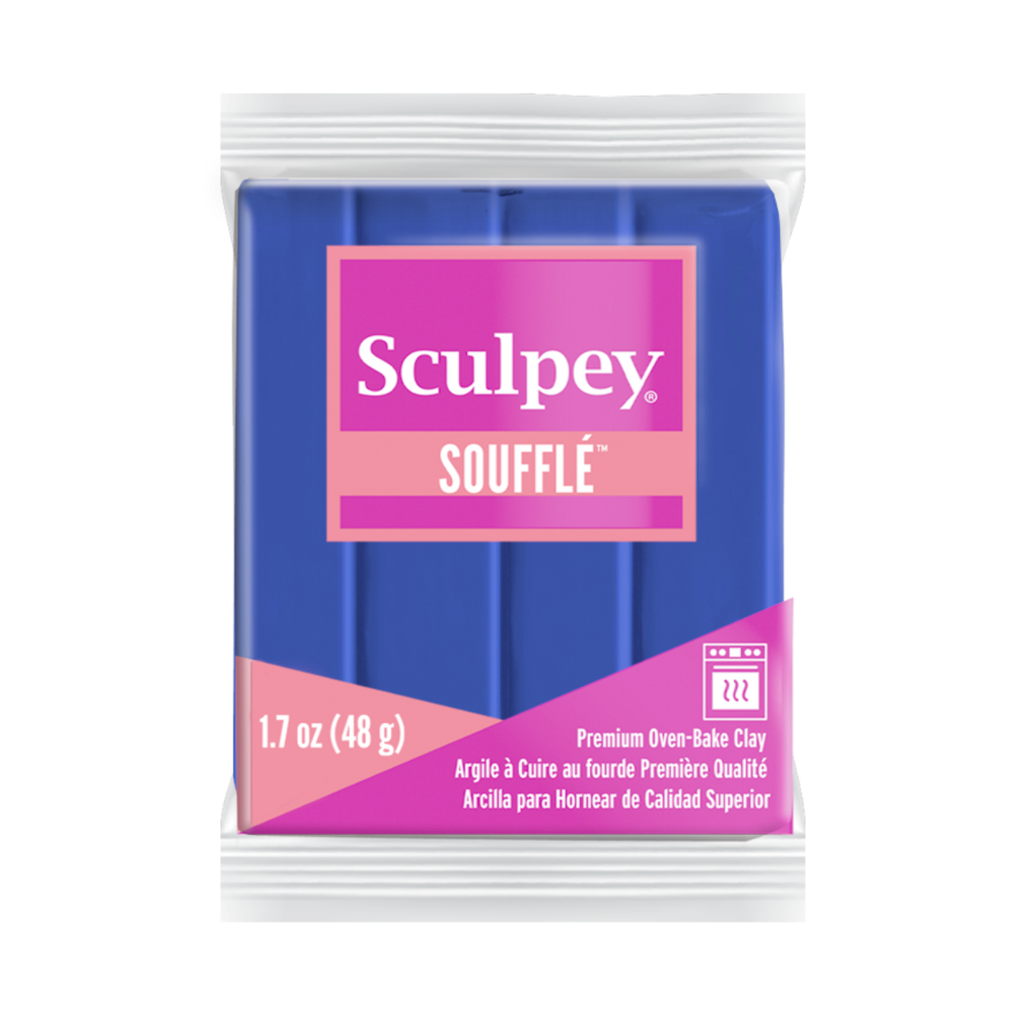 Sculpey Soufflé Midnight Blue Polymer Clay