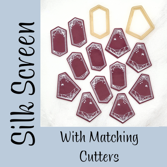 Spiderweb Frames Silk Screen & Matching Cutters