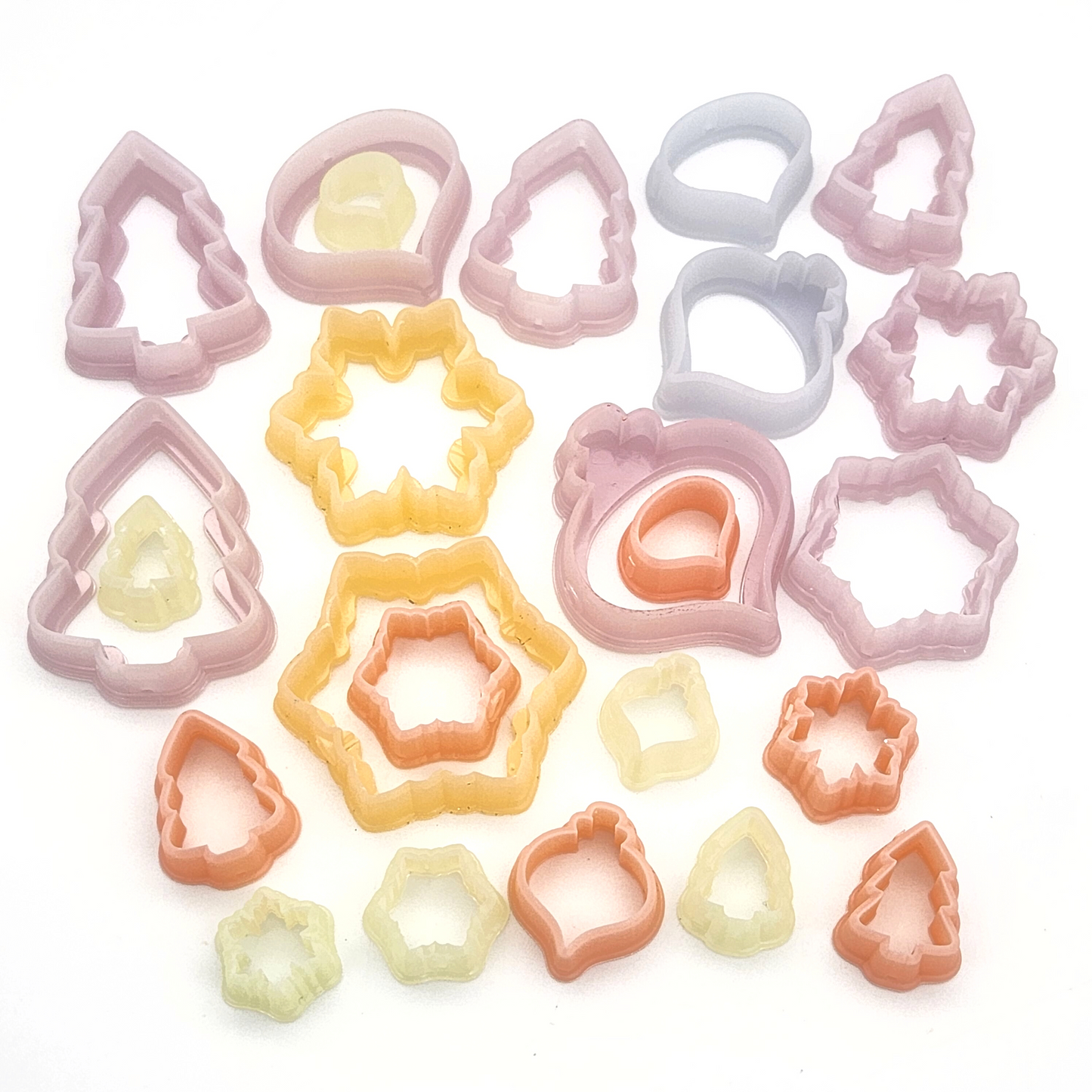 Christmas Sugar Cookie Polymer Clay Cutter Set