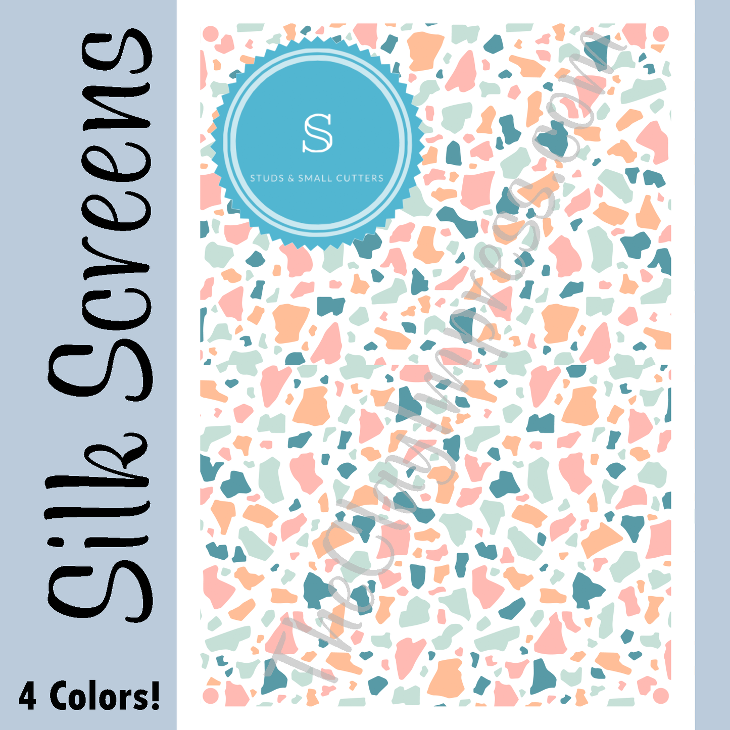 Terrazzo Silk Screens - Rotate & Layer