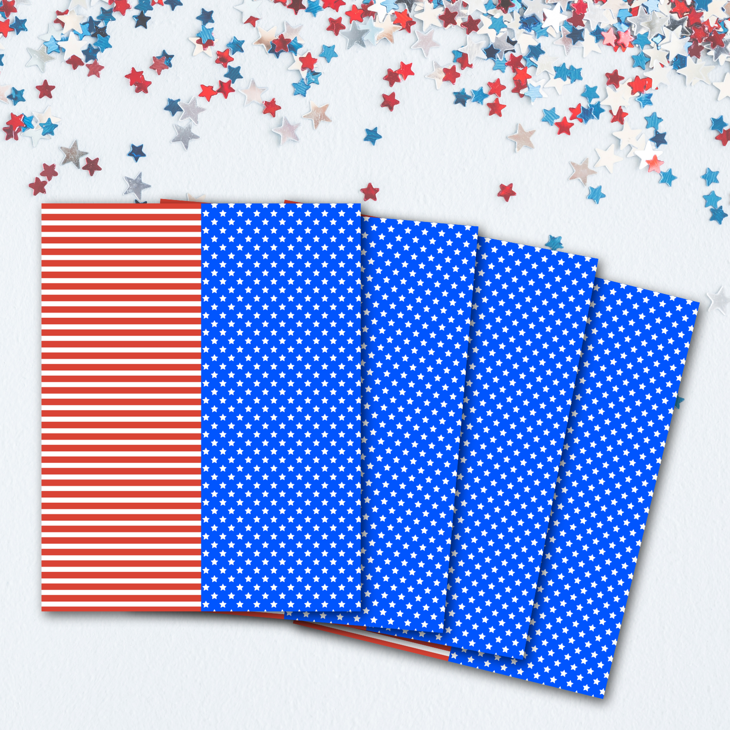 Stars and Stripes Transfer Sheets