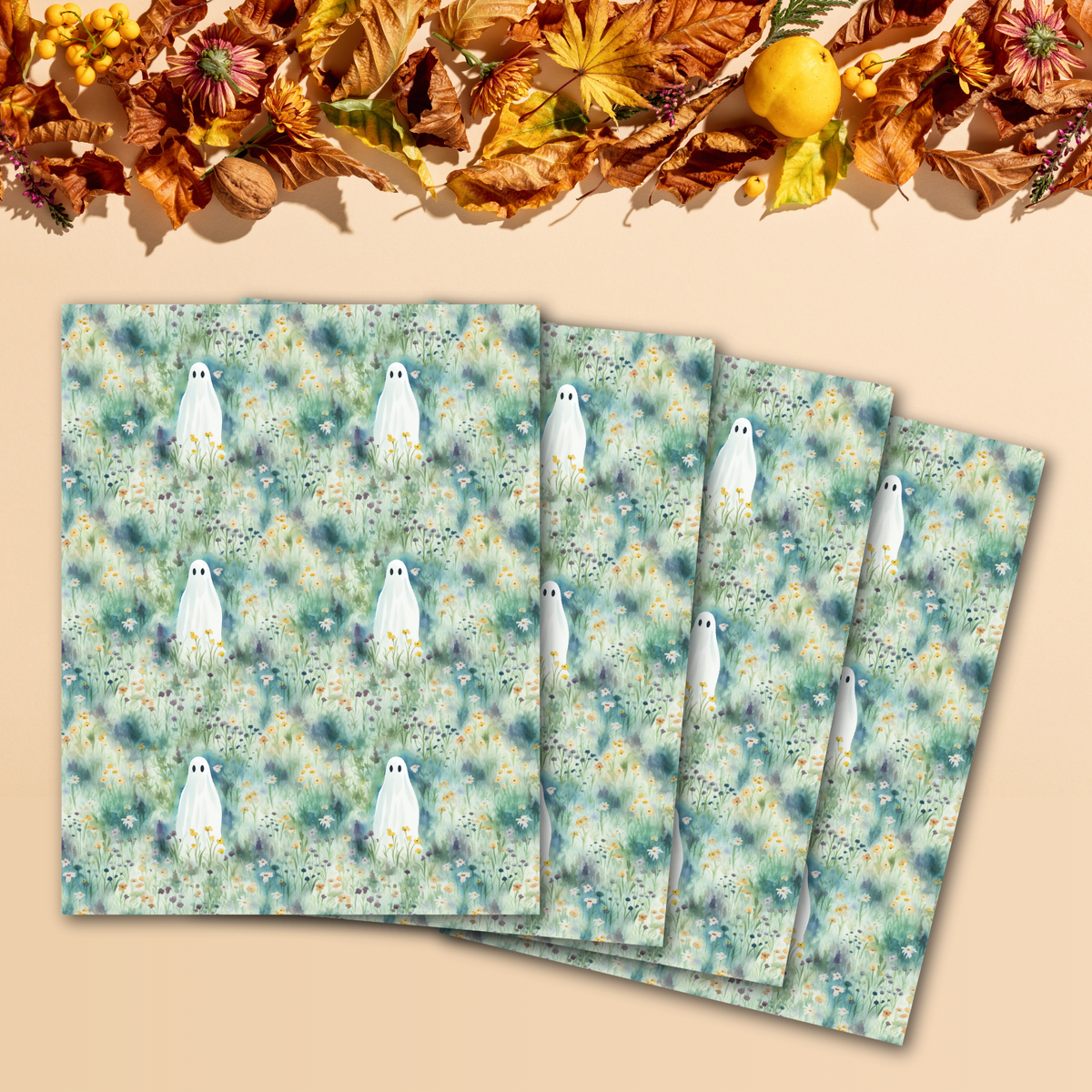 Watercolor Spirit Meadow Transfer Sheets