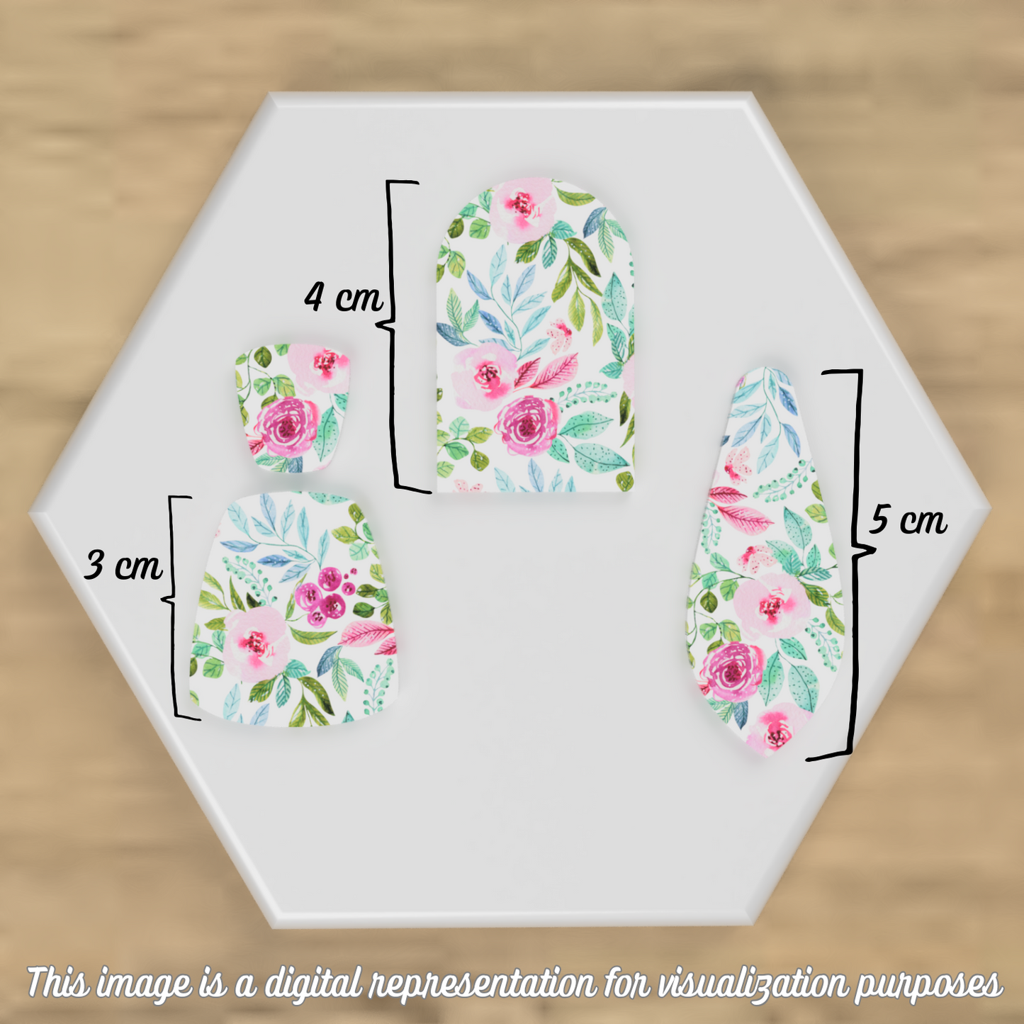 Watercolor Rose Whimsy Transfer Sheets