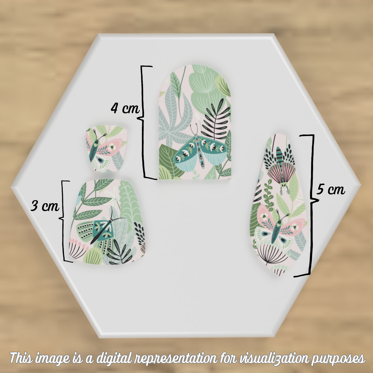 Jungle Moths Transfer Sheets