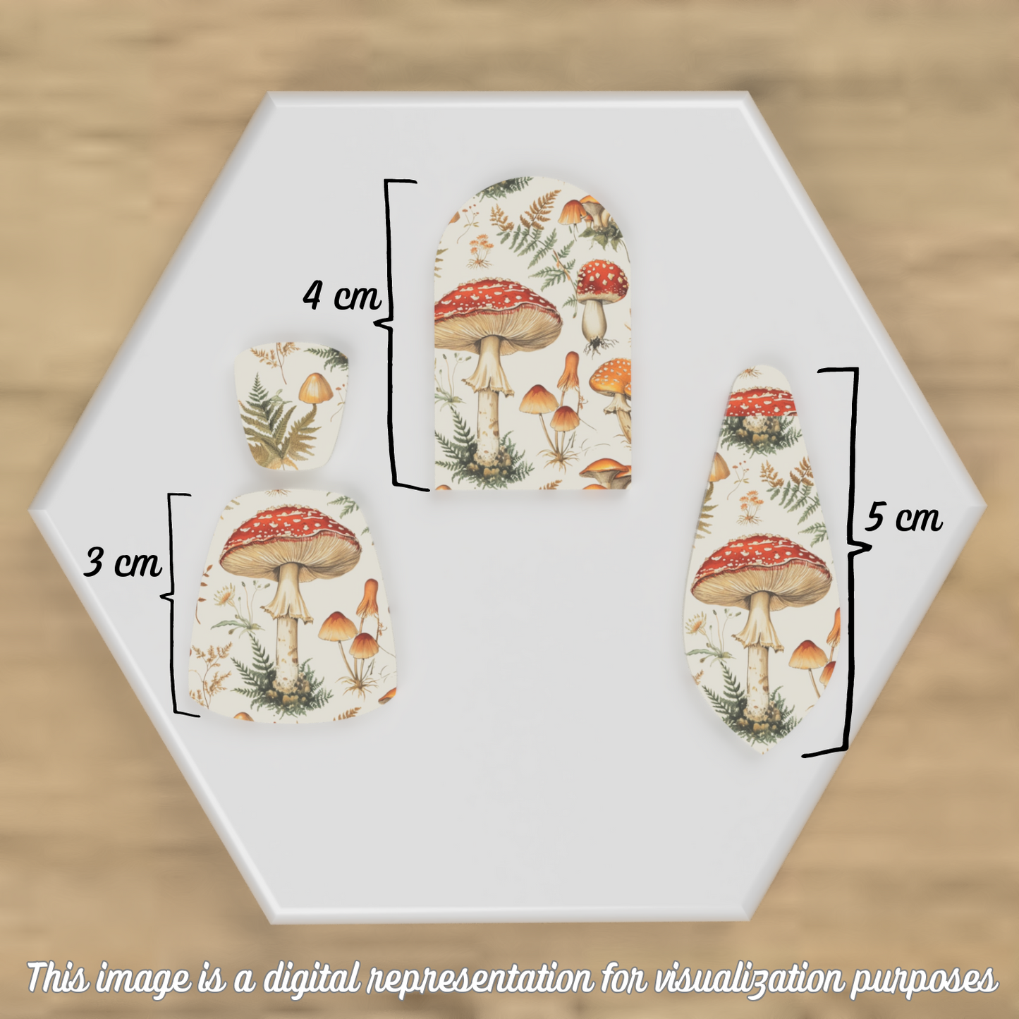 Deadly Mushroom Grove Transfer Sheets