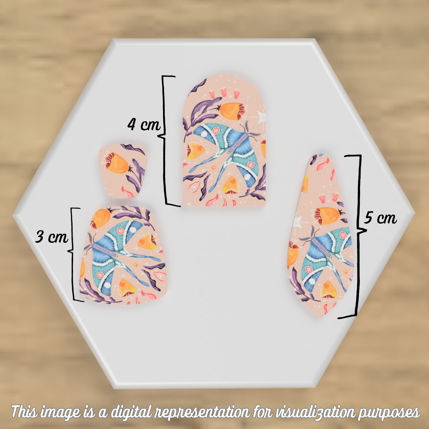 Moth Medley #3 Transfer Sheets