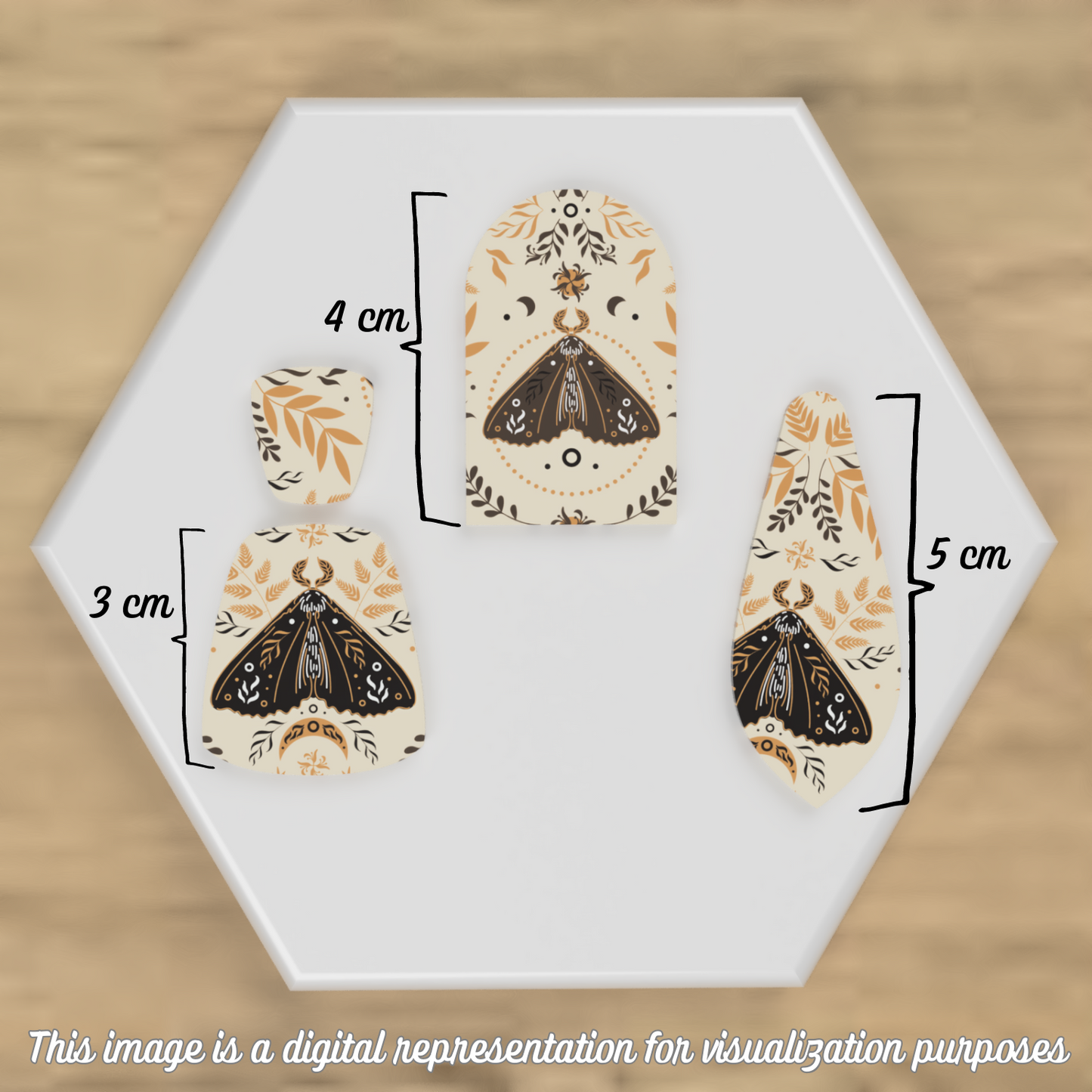 Harvest Moths Transfer Sheets
