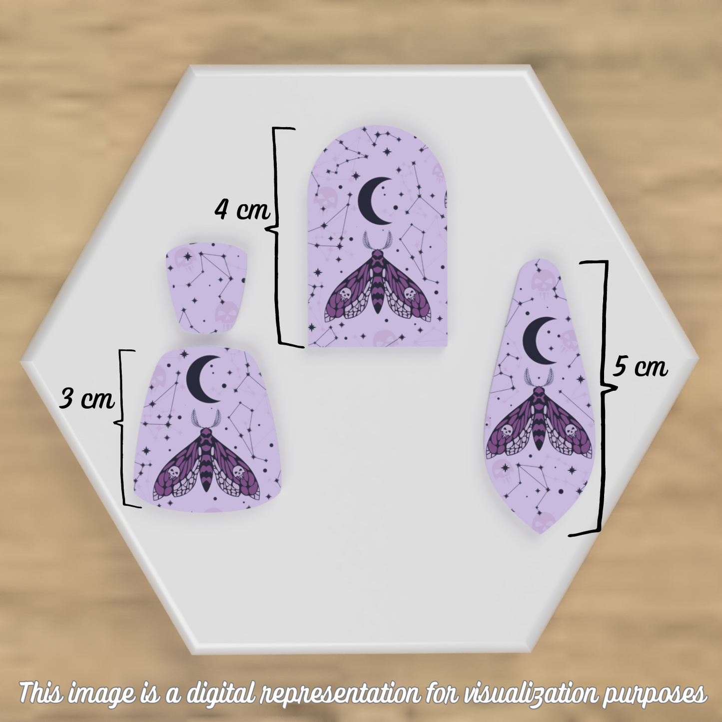 Moth Medley #1 Transfer Sheets