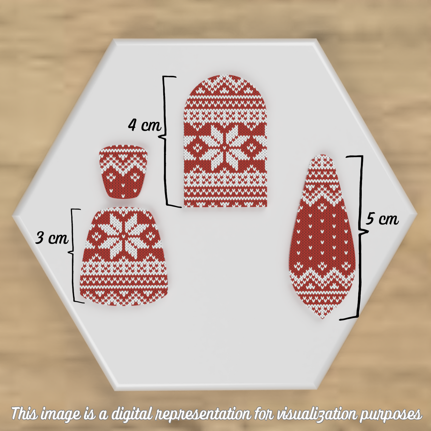 Winter Knit Medley #1 Transfer Sheets