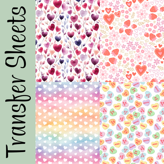 Valentine's Day Medley #2 Transfer Sheets