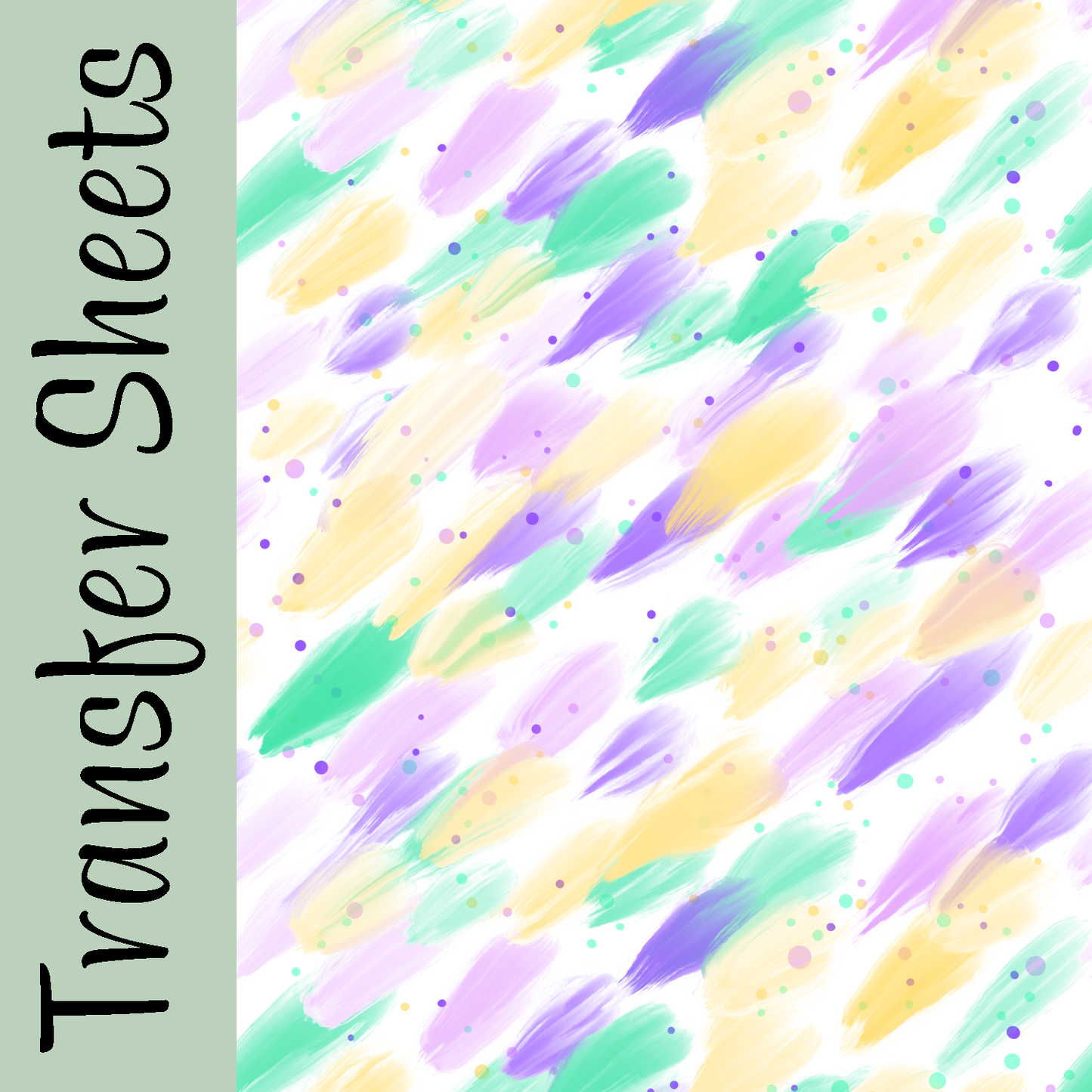 Watercolor Festival Transfer Sheets