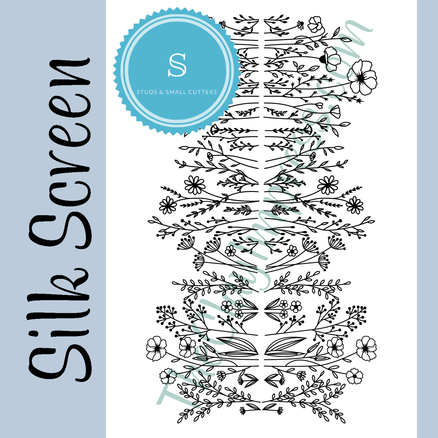 Wildflowers Silk Screen