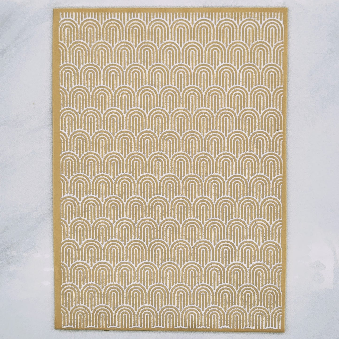 Boho Arches Silk Screen