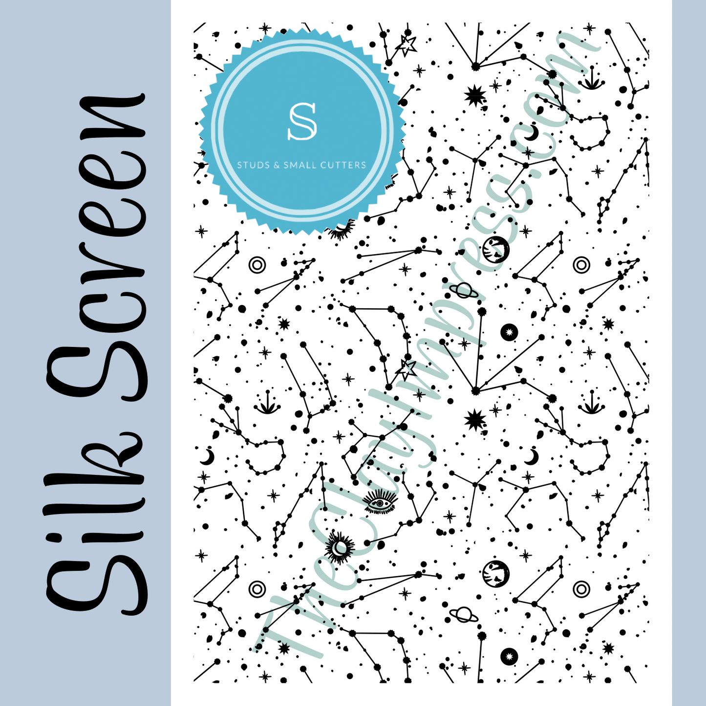 Boho Constellations Silk Screen