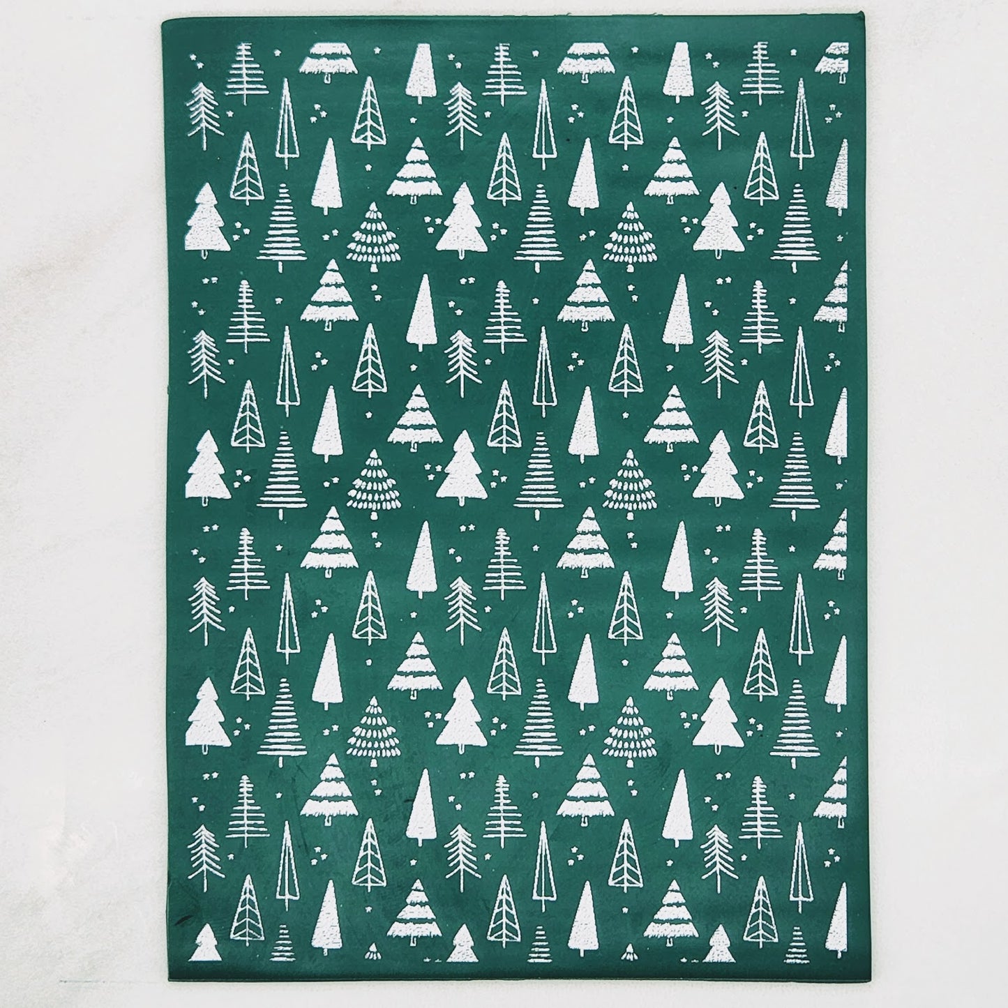 Bohemian Botanical Trees Silkscreen Stencil for Polymer Clay Painting Tools and Supplies Earring and Jewelry Making