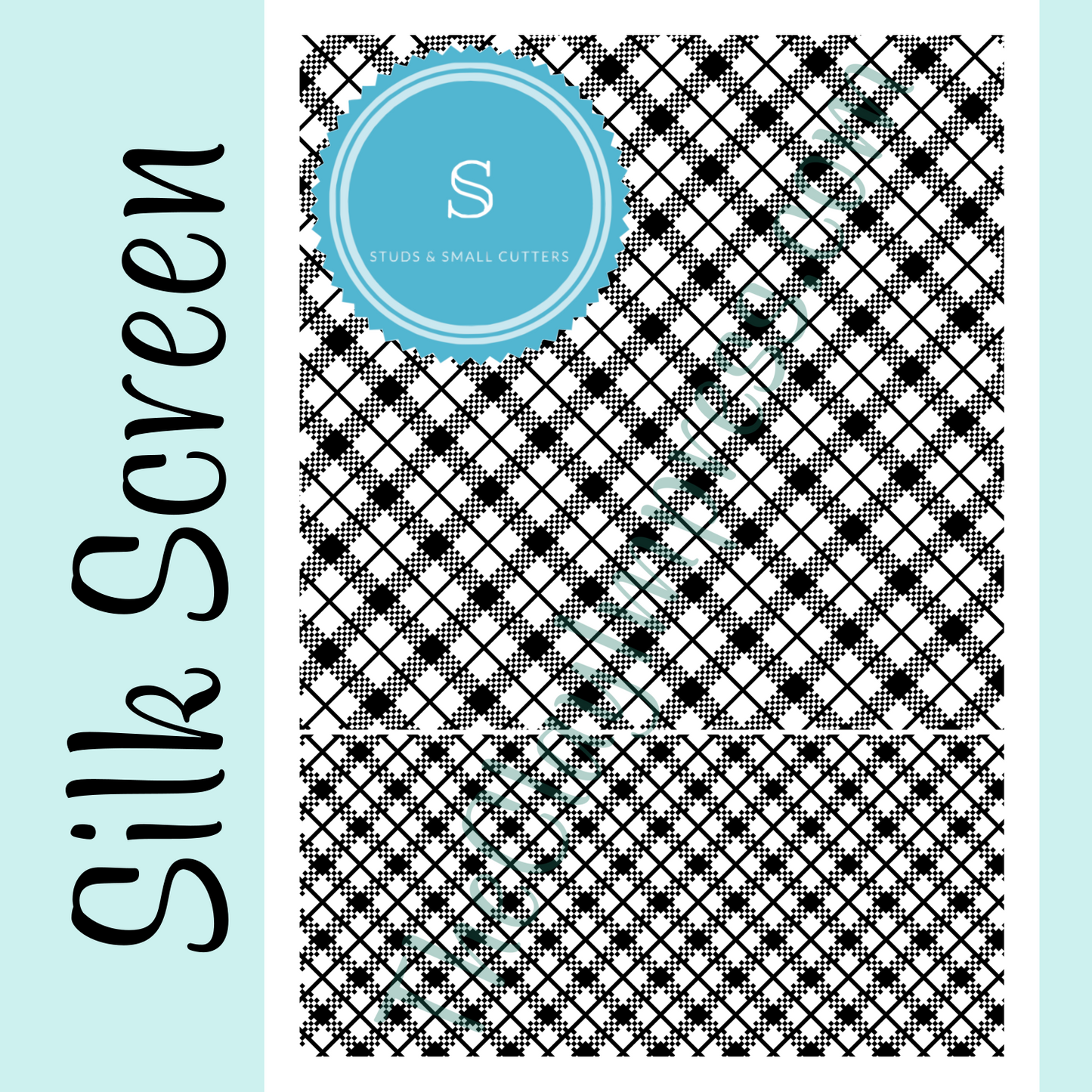 Brad Plaid Silk Screen