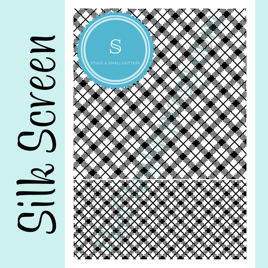 Brad Plaid Silk Screen