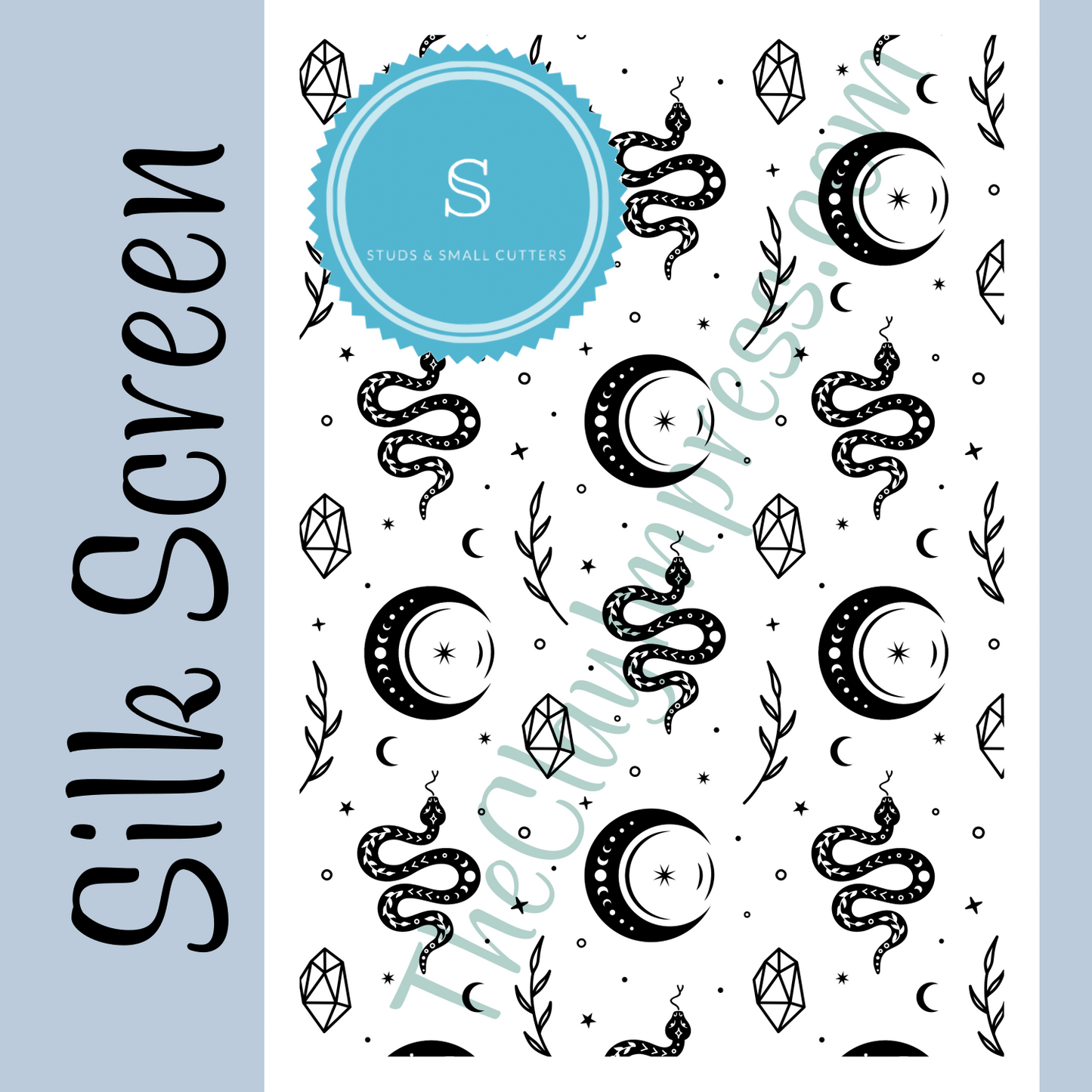 Celestial Serpents Silk Screen