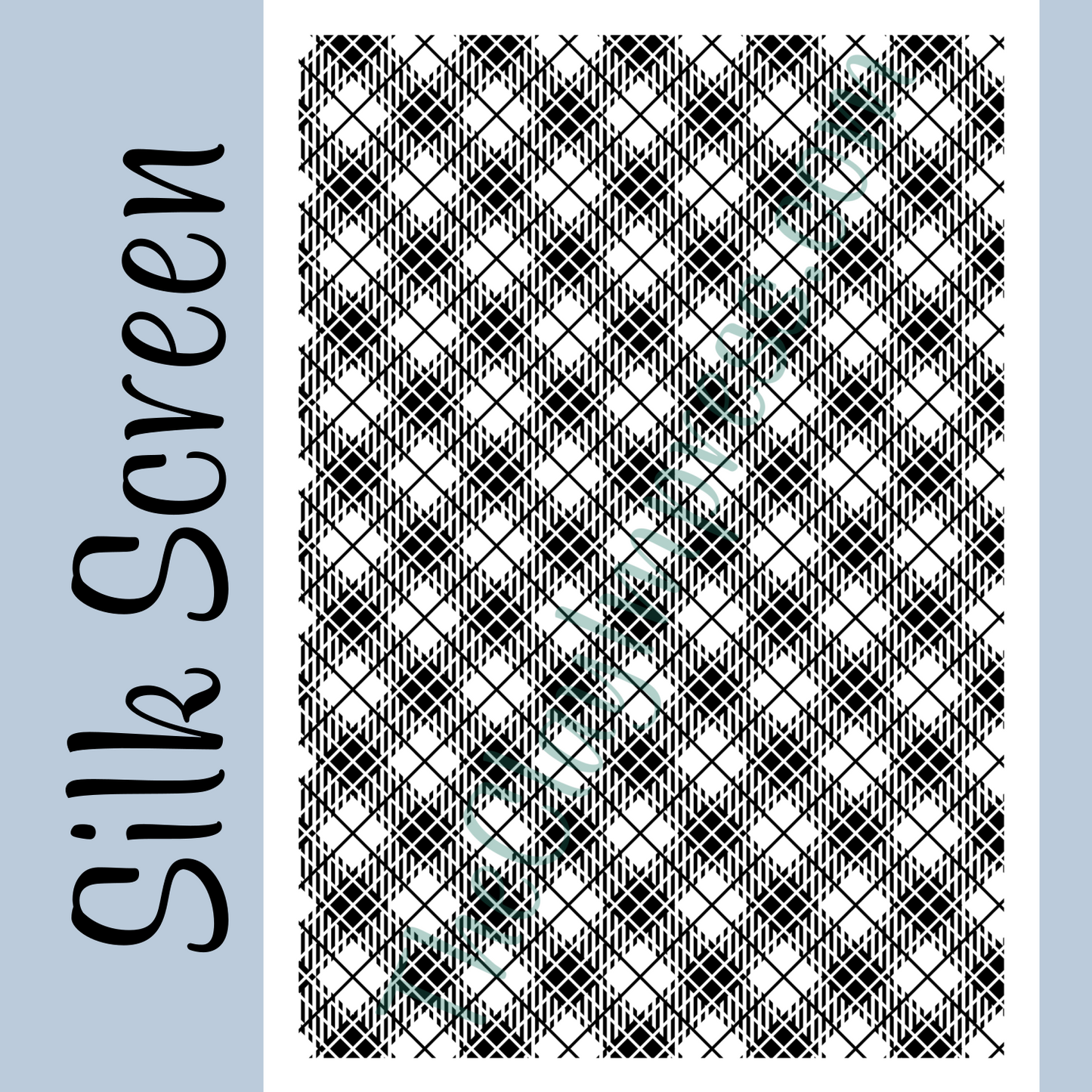 Chad Plaid Silk Screen