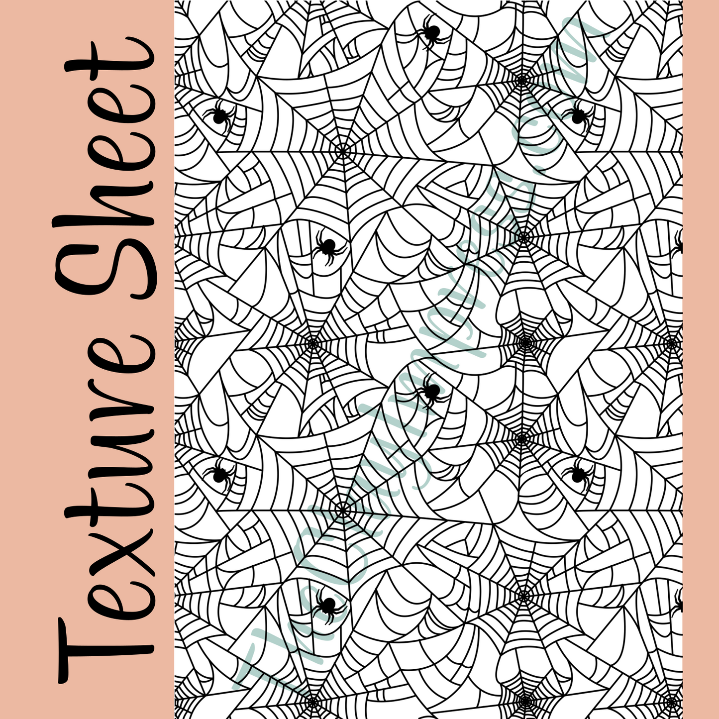 Creepy Cobwebs Texture Sheet