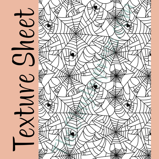 Creepy Cobwebs Texture Sheet