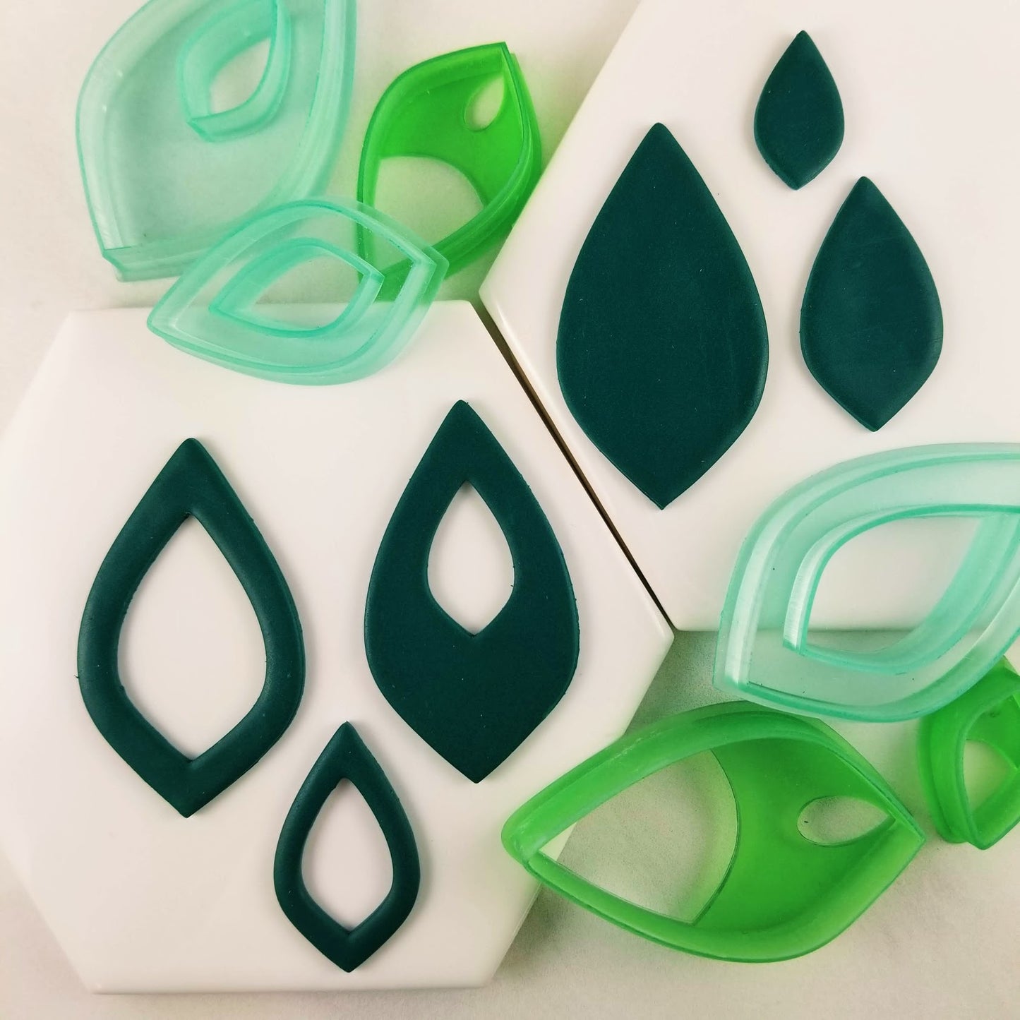 Eve Teardrop Polymer Clay Cutter