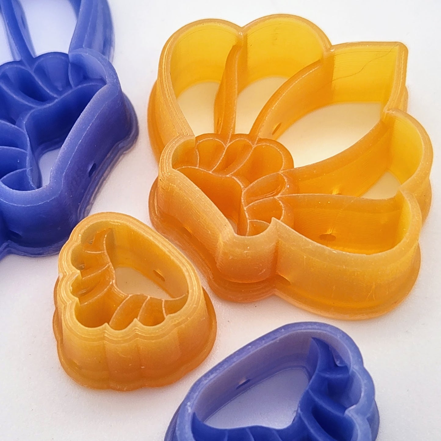 Fancy Flower Polymer Clay Cutter Set