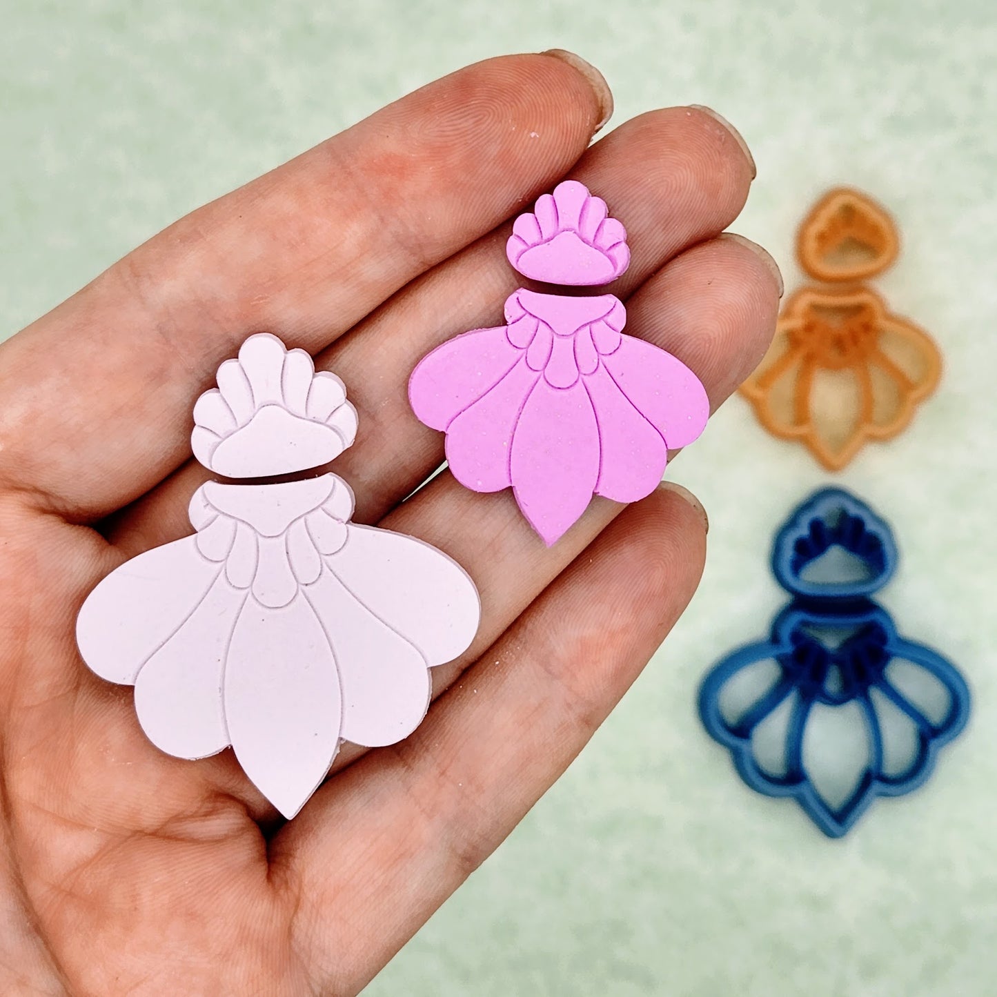 Fancy Flower Polymer Clay Cutter Set