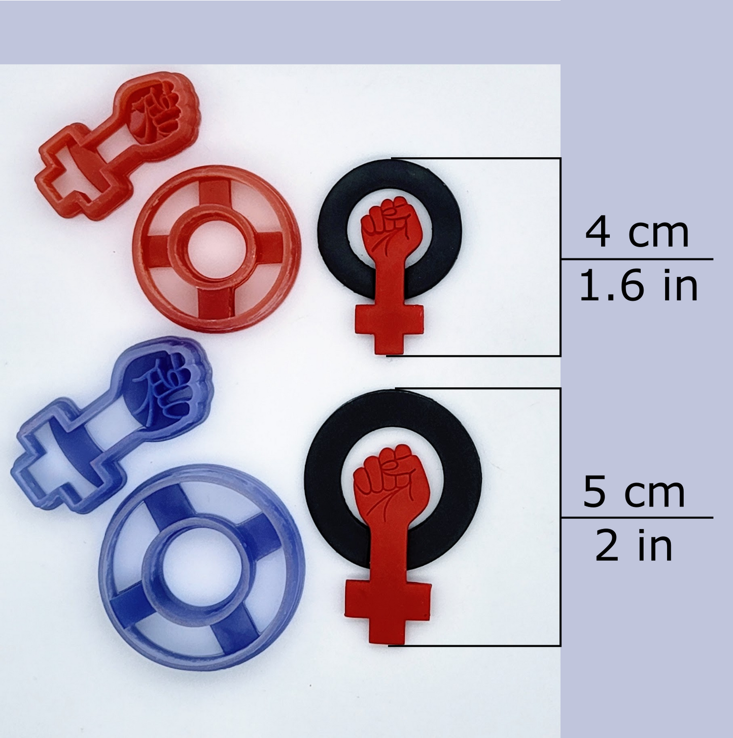 Feminist Fist Set